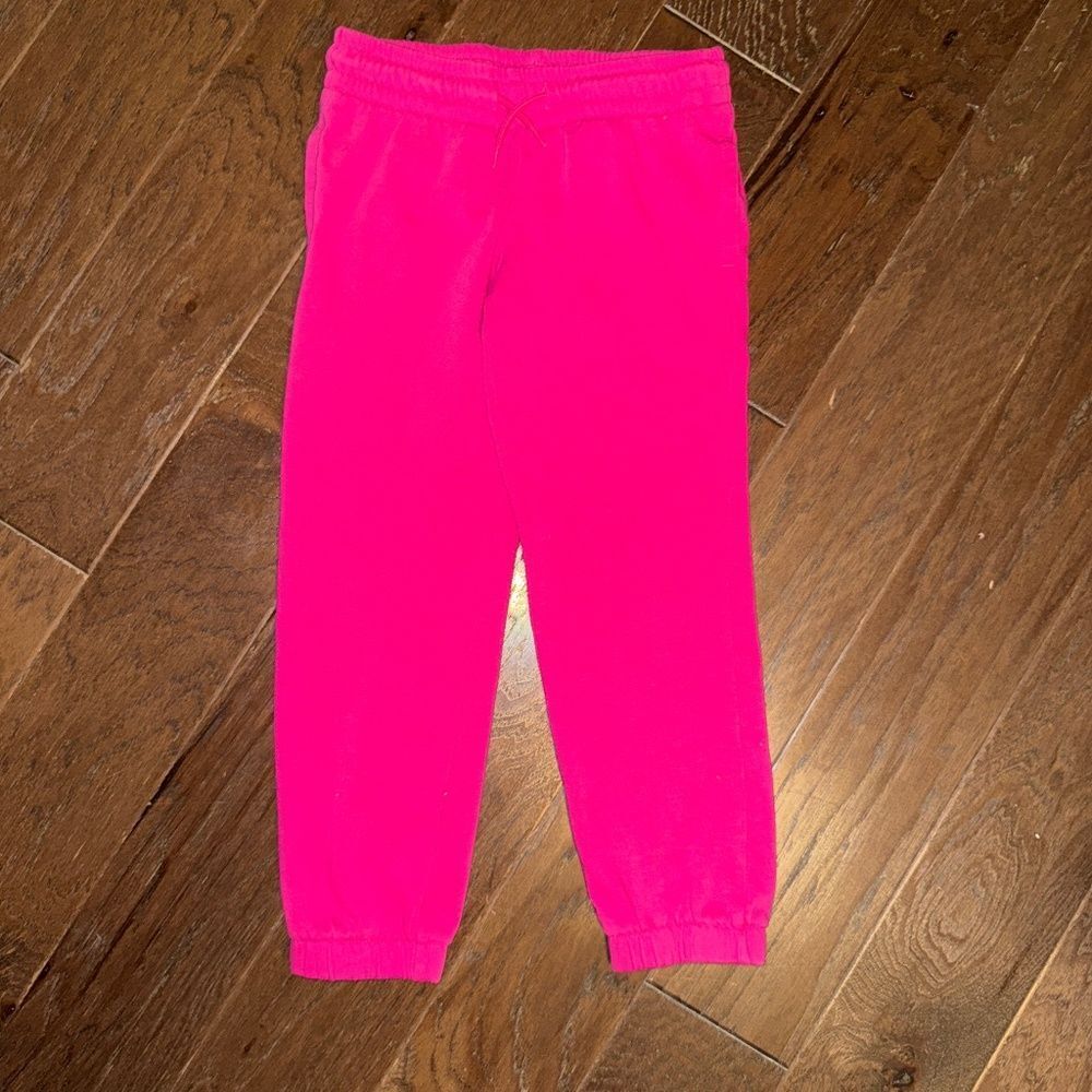 Girls sweat pants med 7/8